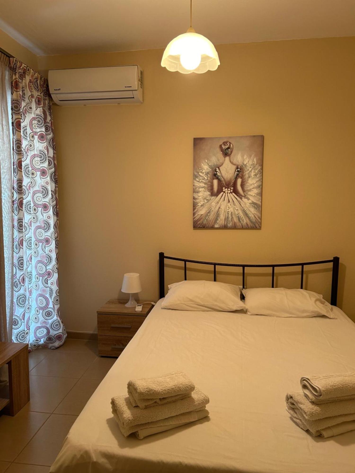 E & F Sea View Flat Apartment Nea Peramos  Luaran gambar